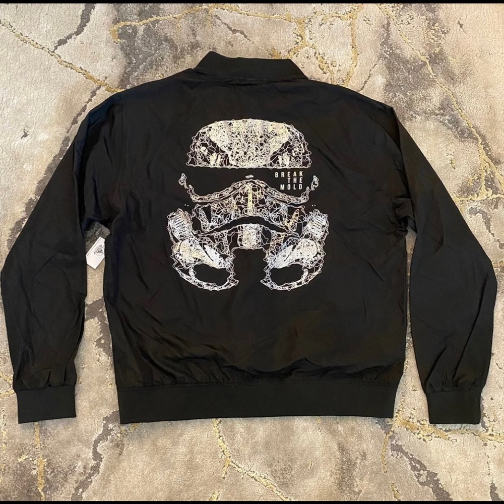 Disney Parks Star Wars Stormtrooper Bomber Full Zip Jacket

Men’s Size XL